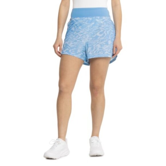 Under Armour NWT Women's Horizon Blue/Nimbus Blue FISH Pro Woven Shorts, XXLarge - Picture 1 of 7
